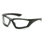 Pyramex SB8710DTP Accurist Safety Glasses - Black Frame - Clear Anti-Fog Lens