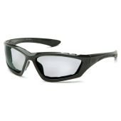 Pyramex SB8725DTP Accurist Safety Glasses - Black Frame  Light Gray Anti-Fog Lens