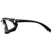Pyramex SB9310STM Proximity Safety Glasses - Black Frame - Clear H2MAX Anti-Fog Lens