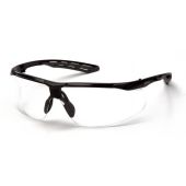 Pyramex SBG10510DTM Flex-Lyte Safety Glasses - Black Frame - Clear Anti-Fog Lens (CLOSEOUT)