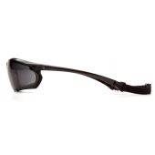 Pyramex SBG10620DT Crossovr Safety Glasses - Black Frame - Gray Anti-Fog Lens 