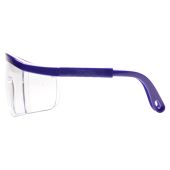 Pyramex SN410S Integra Safety Glasses - Blue Frame - Clear Lens