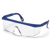Pyramex SN410S Integra Safety Glasses - Blue Frame - Clear Lens