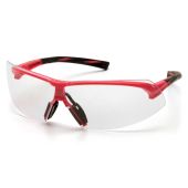 Pyramex SP4910S Onix Safety Glasses - Pink Frame - Clear Lens - (CLOSEOUT)