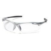 Pyramex SS4510D Avanté Safety Glasses - Silver Frame - Clear Lens - (CLOSEOUT)