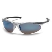 Pyramex SS4585D Avanté Safety Glasses - Silver Frame - Ice Blue Lens
