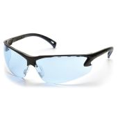 Pyramex Venture 3 SB5760D Safety Glasses - Black Frame - Infinity Blue Lens 