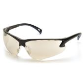 Pyramex Venture 3 SB5780D Safety Glasses - Black Frame - Indoor/Outdoor Lens 