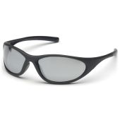 Pyramex Zone II SB3370E Safety Glasses - Black Frame - Silver Mirror Lens 