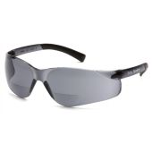 Pyramex Ztek S2520R15 Reader Safety Glasses - Gray Bifocal Lens - 1.5+ Mag
