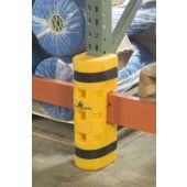 Rack Sentry RS100CO Pallet Rack Protectors w/ Cut Out - 4" Slot x 18" Tall