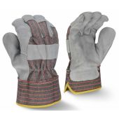 Radians RWG3103 Economy Shoulder Gray Split Cowhide Leather Glove - Dozen - Large (CLOSEOUT - LIMITED STOCK AVAILABLE)