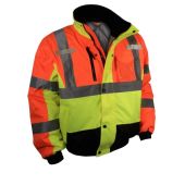 Radians SJ12 Hi Vis Two Tone Weather Proof Bomber Jacket - Quilted Liner - Type R - Class 3