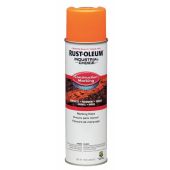 Rust-Oleum M1400 Industrial Choice Construction Marking Paint - Fluorescent Orange - 12/Pack