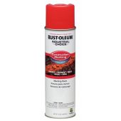 Rust-Oleum M1400 Industrial Choice Construction Marking Paint - Safety Red - 12/Pack