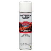 Rust-Oleum M1400 Industrial Choice Construction Marking Paint - White - 12/Pack
