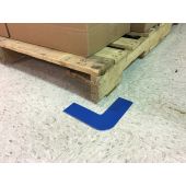 Tough Mark HD Floor Marking Shapes: Rounded Corner - 6" x 6" - Blue
