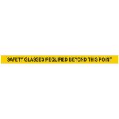 Tough Mark HD Printed Message Strips - 4" x 48" - SAFETY GLASSES REQUIRED