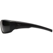 Venture Gear Overwatch VGSB722T Safety Glasses - Black Frame - Smoke Green Anti Fog Lens