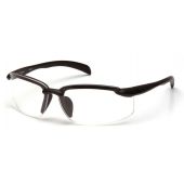 Venture Gear Waverton VGSB1110DB Safety Glasses - Black Frame - Clear Lens - (CLOSEOUT)