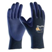 ATG 34-274 MaxiFlex Elite Ultra Light Weight Seamless Knit Nylon Glove with Nitrile Coated MicroFoam Grip on Palm & Fingers - Dozen