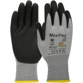 ATG 34-774B MaxiFlex Elite ESD Anti-Static Seamless Knit Nylon Glove with Nitrile Coated MicroFoam Grip on Palm & Fingers - Dozen