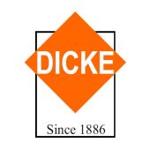 Dicke RUM-48-200 Mesh Roll-Up Sign - 48" x 48" - Non-Reflective - Orange - 1/4" & 3/16" Ribs