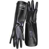 PIP 1SN2539 Boss Chemguard+ 18" Long Crinkle Grip Gloves - Large - Pair