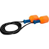 PIP 267-HPF610C EZ-Twist Disposable Soft Polyurethane Foam Corded Ear Plugs - NRR 30 - 100 / Box