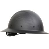 PIP 280-HP1471R Wolfjaw carbon fiber shell hard hat, full brim, matte black 