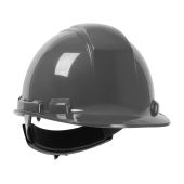 PIP 280-HP241R Dynamic Whistler Hard Hat - Cap Style - 4 Point Ratchet - Dark Gray - 12 / Pack