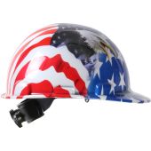 PIP 280-HP341R Dom Cap Style Smooth Dome Hard Hat - 4 Point Ratchet - USA