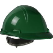 PIP 280-HP542R Mont-Blanc Type II, Cap Style Hard Hat with HDPE Shell, 4-Point Textile Suspension and Wheel Ratchet Adjustment - Dark Green