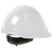 PIP 280-HP542R Mont-Blanc Type II, Cap Style Hard Hat with HDPE Shell, 4-Point Textile Suspension and Wheel Ratchet Adjustment - White