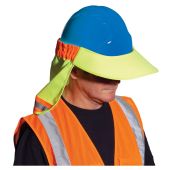 PIP 396-800 Hi-Vis Yellow EZ-Cool Hard Hat Visor & Neck Shade 
