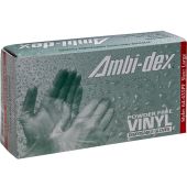 PIP 64-435PF Ambi-dex Premium Grade Disposable Vinyl Glove - Powder Free - 100 / Box - 5 Mil
