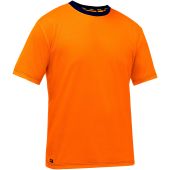 PIP Bisley Hi Vis Orange Non-ANSI Short Sleeve T-Shirt