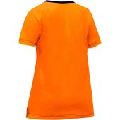 PIP Bisley Hi Vis Orange Non-ANSI Women's Short Sleeve T-Shirt