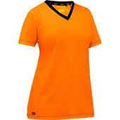 PIP Bisley Hi Vis Orange Non-ANSI Women's Short Sleeve T-Shirt