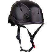 PIP Traverse 280-HP1490R Industrial Climbing Helmet, Type I, Class E - Black
