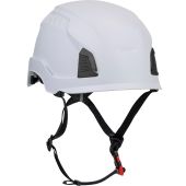 PIP Traverse 280-HP1490R Industrial Climbing Helmet, Type I, Class E - White