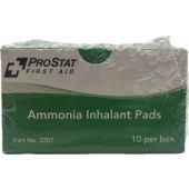 ProStat 2207 Ammonia Inhalant Pads - 10 / Pack