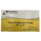 ProStat 2218 Non-Adherent Pads - 2" x 3" - 10 Per Box