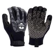 Pyramex GL203HT TPR Impact Protection Synthetic Leather Silicone Palm Work Glove - Pair