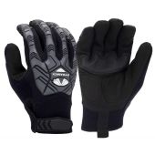 Pyramex GL204HT TPR Impact Protection - Synthetic Leather - PVC Palm Patch - Work Glove - Pair