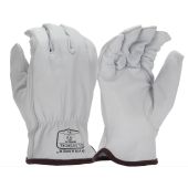 Pyramex GL3008CK Premium Grain Goatskin Leather Driver Gloves - HPPE 360 A7 Cut Liner - Pair