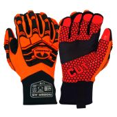 Pyramex GL807CHT TPR Protection Synthetic Leather Palm Work Glove - A5 Cut Level - Pair
