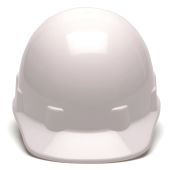 Pyramex HPS14110 SL Series Sleek Shell Hard Hat - Cap Style - 4 Pt Ratchet Suspension - White
