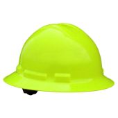 Radians QHR4 Quartz Full Brim Hard Hat - 10 Pack -Hi Vis Green 