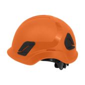Radians THRXN Titanium Non-Vented Climbing Style Helmet - 4 Pack - Orange